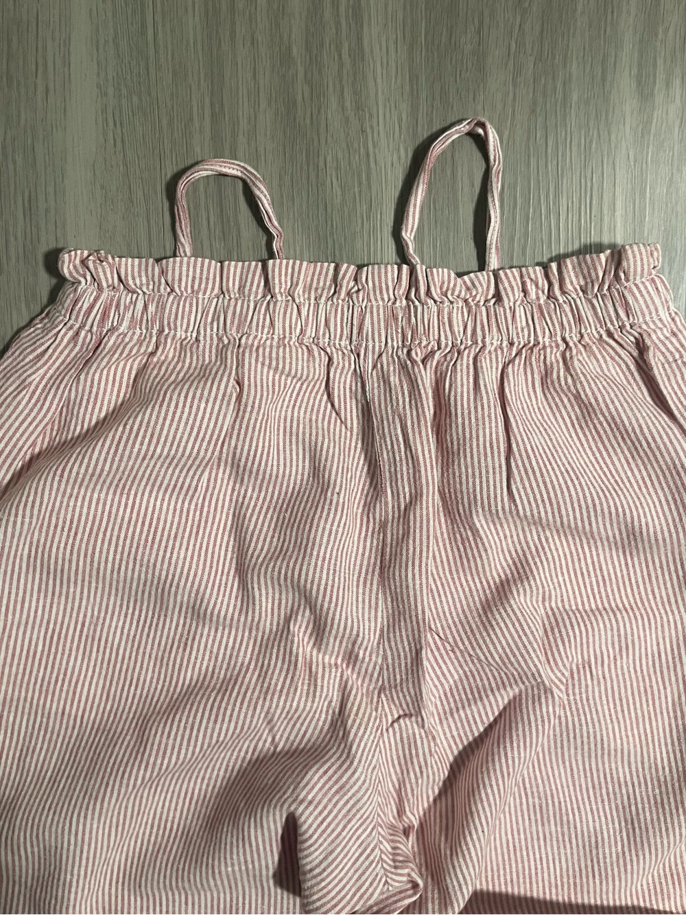 Pink Striped Drawstring Lounge Pants - Picture 6 of 6